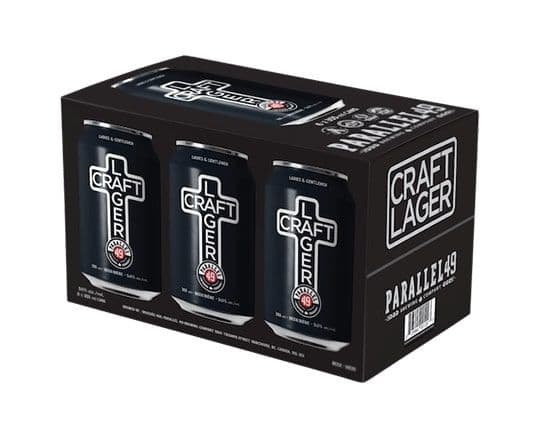 Parallel 49 Brewing Craft Lager, 6 x 355 ml