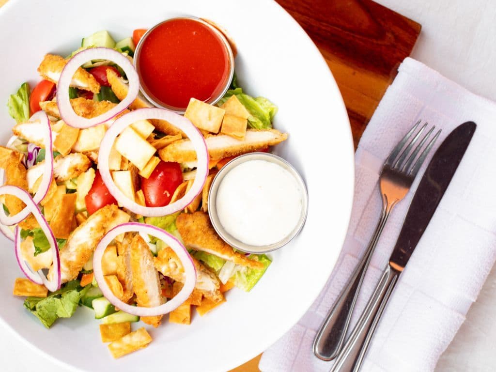 Salade au poulet Buffalo Ranch / Buffalo Ranch Chicken Salad