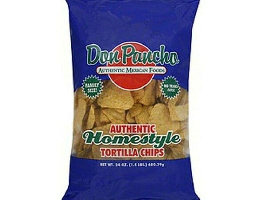 DON PANCHO TORTILLA CHIPS HOME STYLE 595G