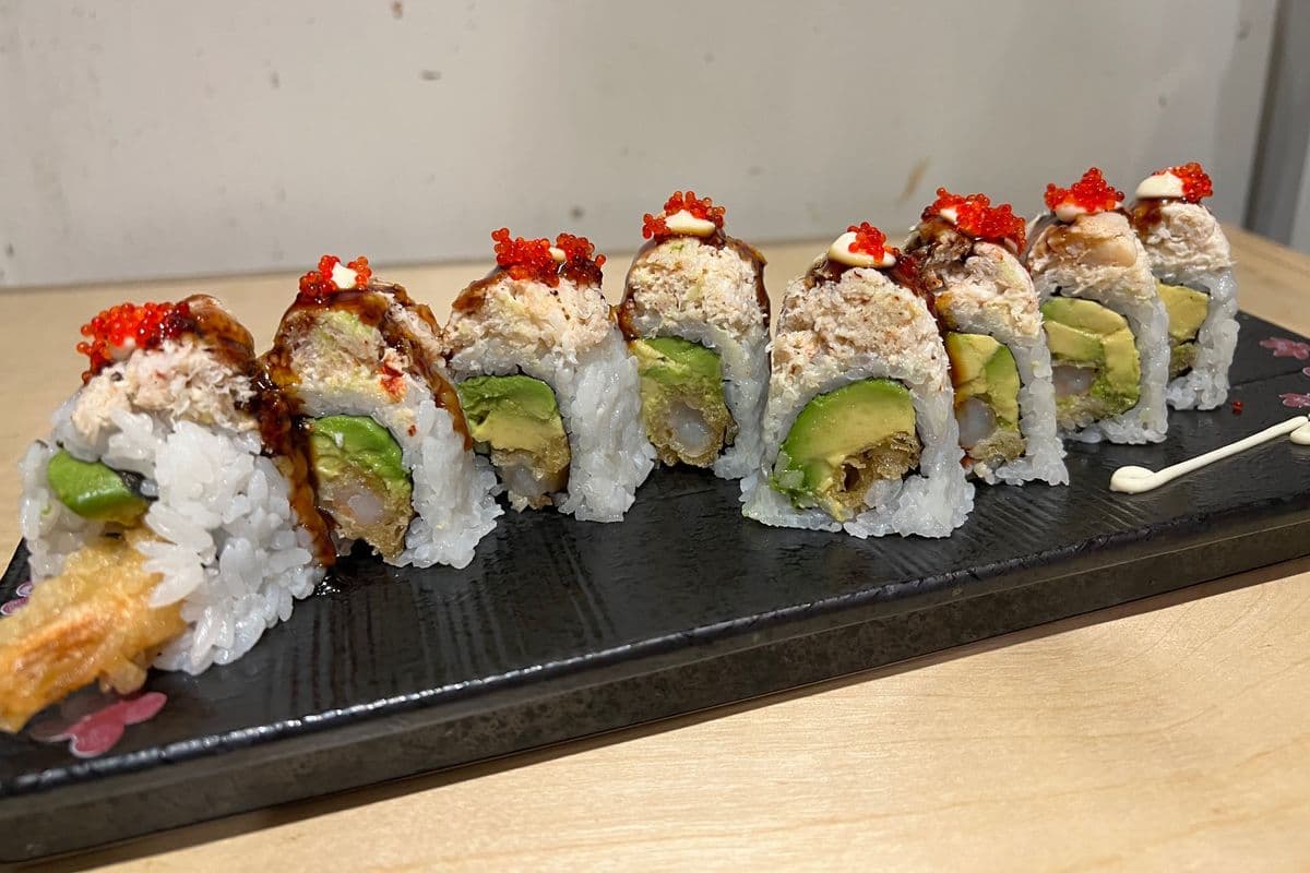 12. King Crab Roll (real crab meat)