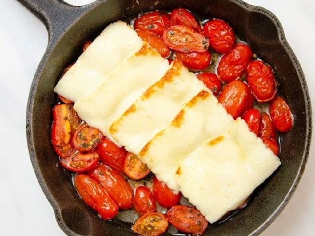 Baked Halloumi