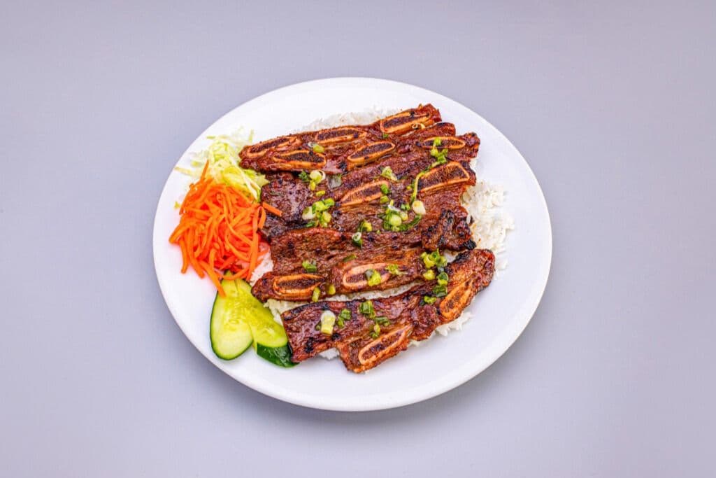 C8. Beef Short Rib on Rice