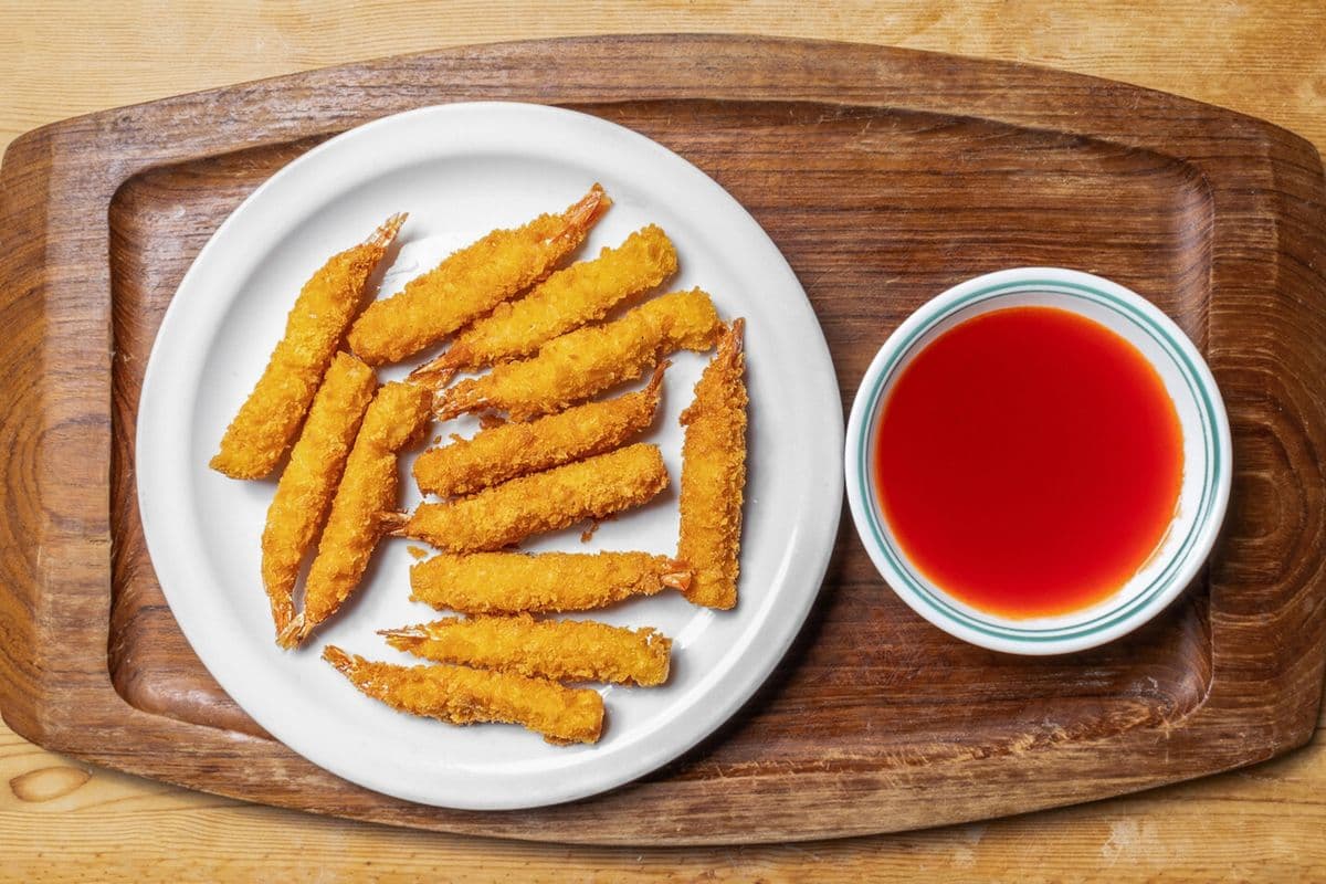 56. Sweet and Sour Breaded Shrimp