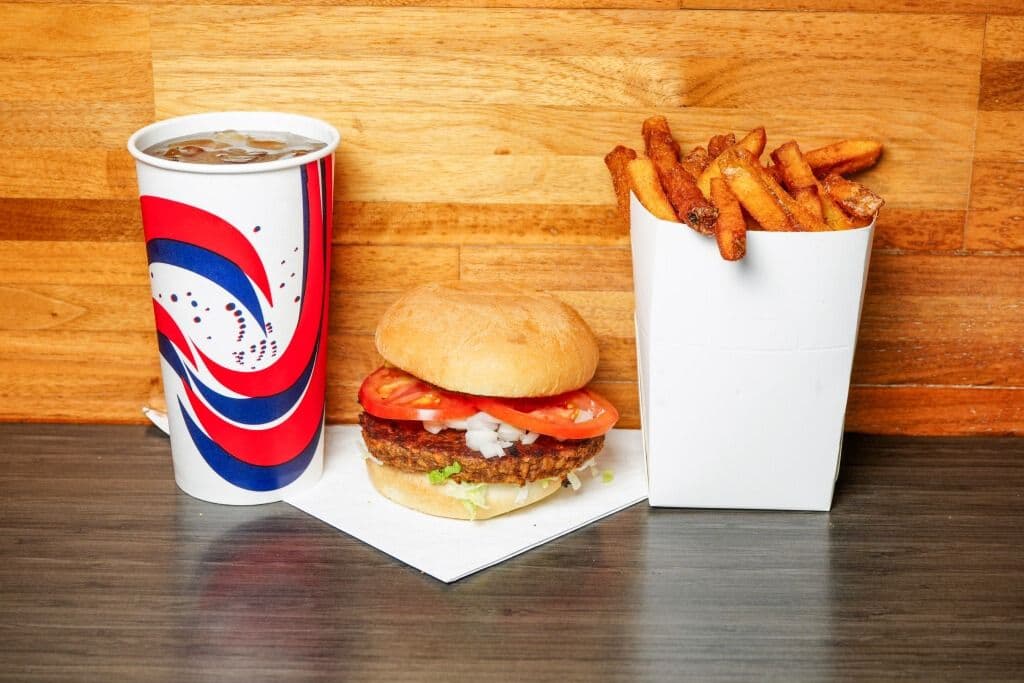 Veggie Burger Combo
