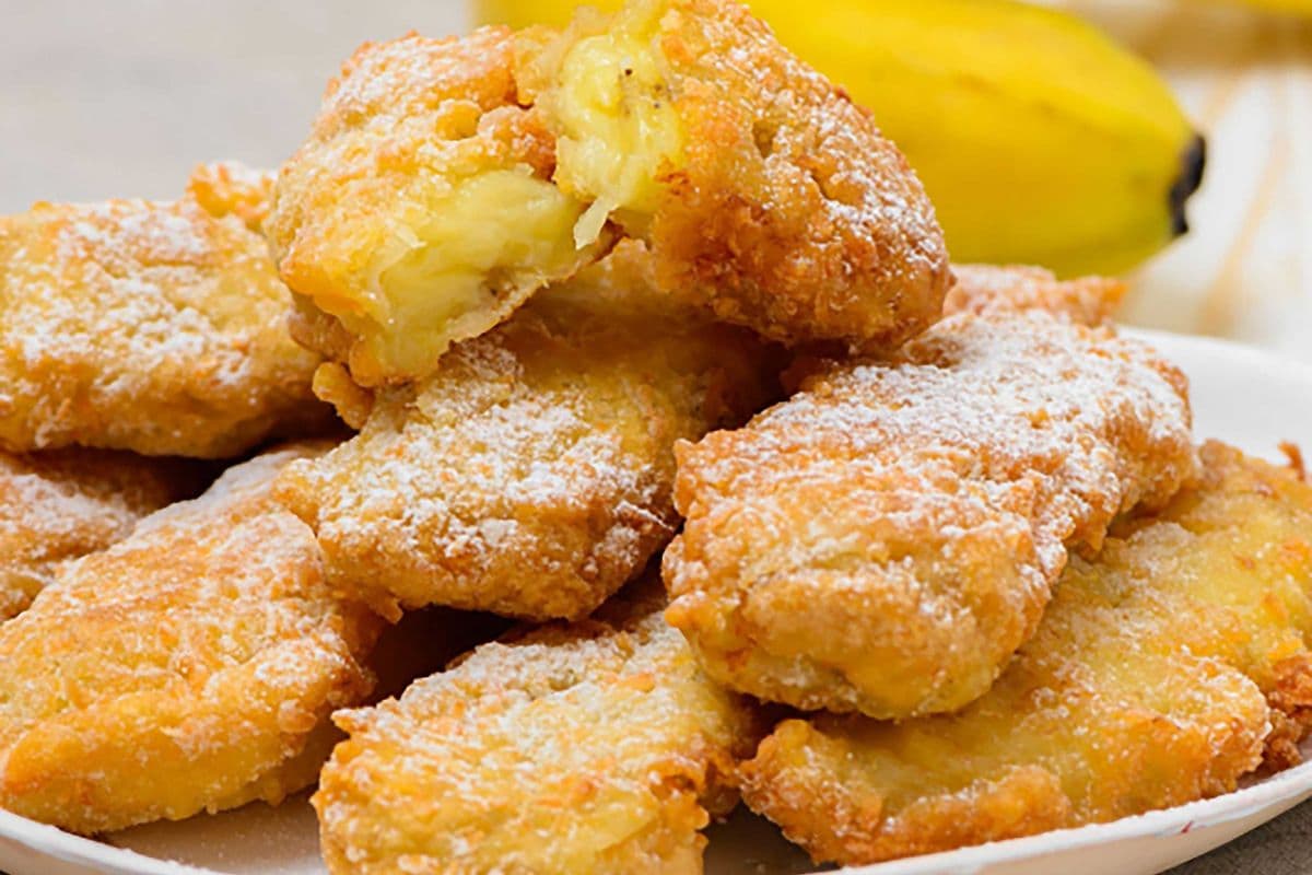 Deep-Fried Banana ( 8 piece)