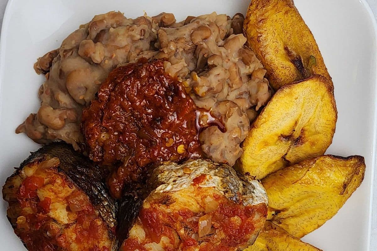 Beans and Plantain