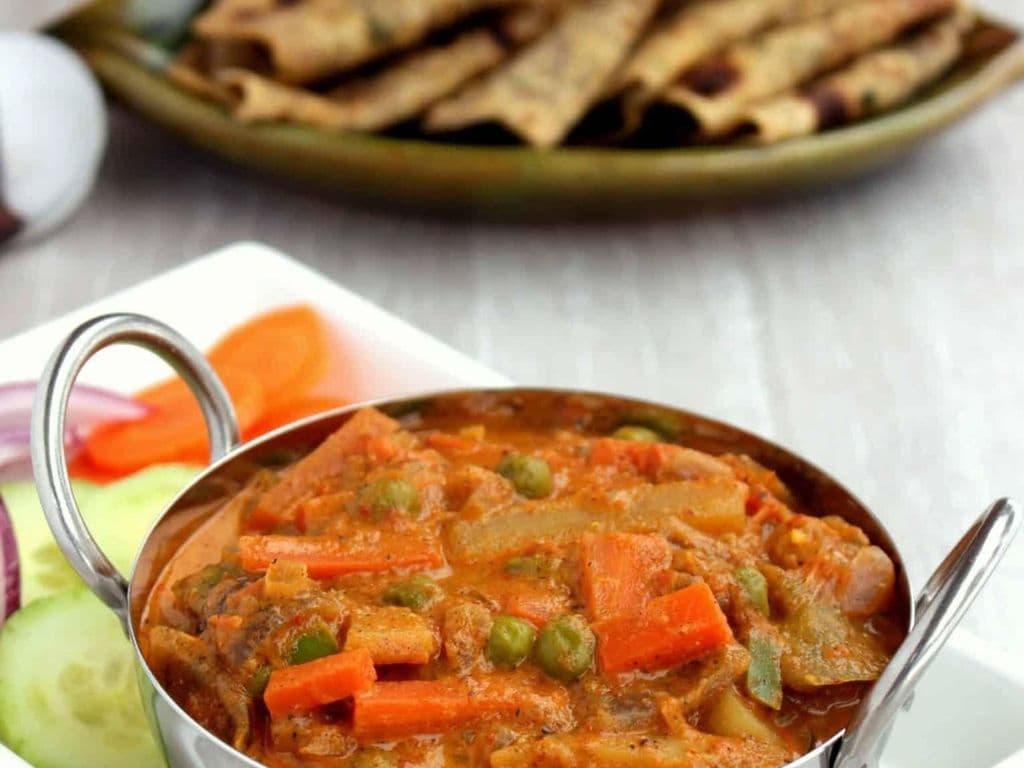 Reshmi Kadai Vegetables