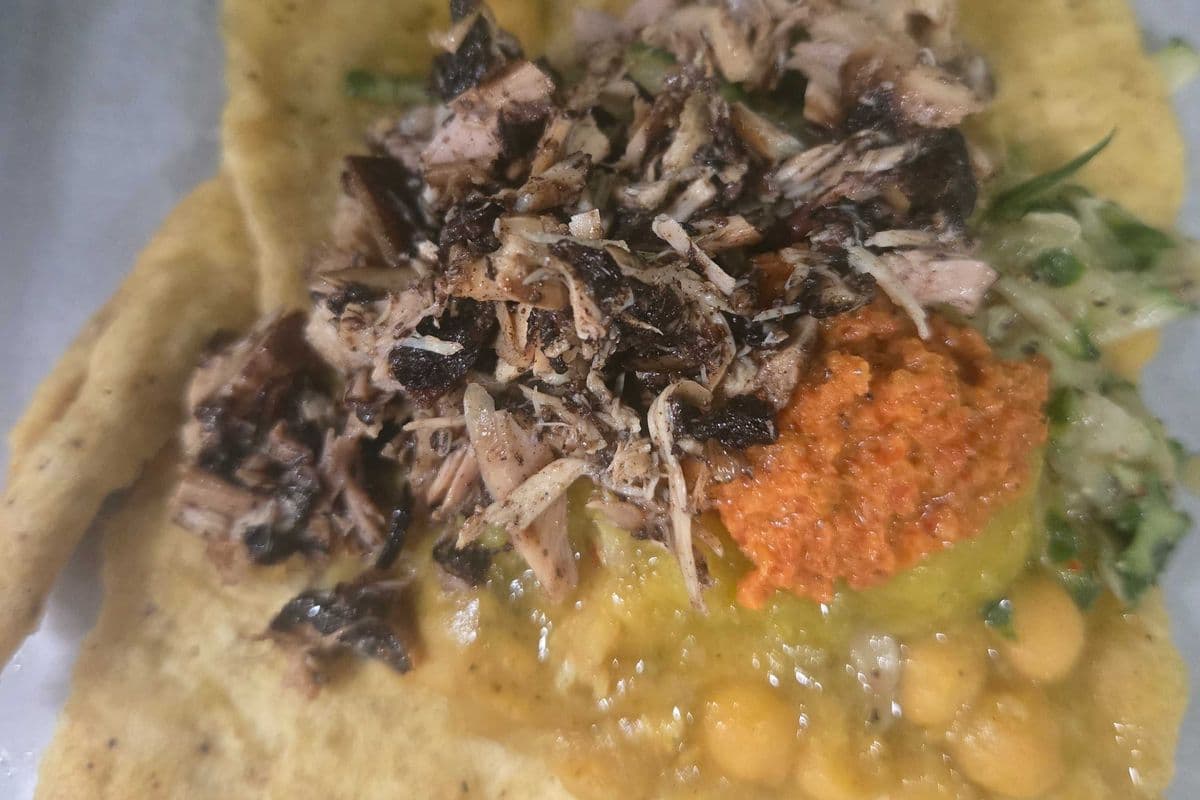 Jerk Chicken Doubles