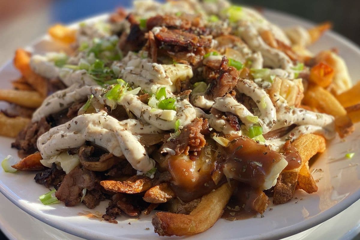 Philly Cheese Style Poutine