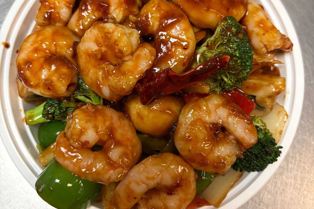 Shrimp Hunan Style