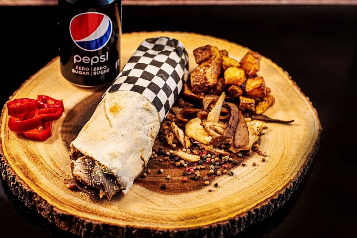 Small Pita Wrap Combo