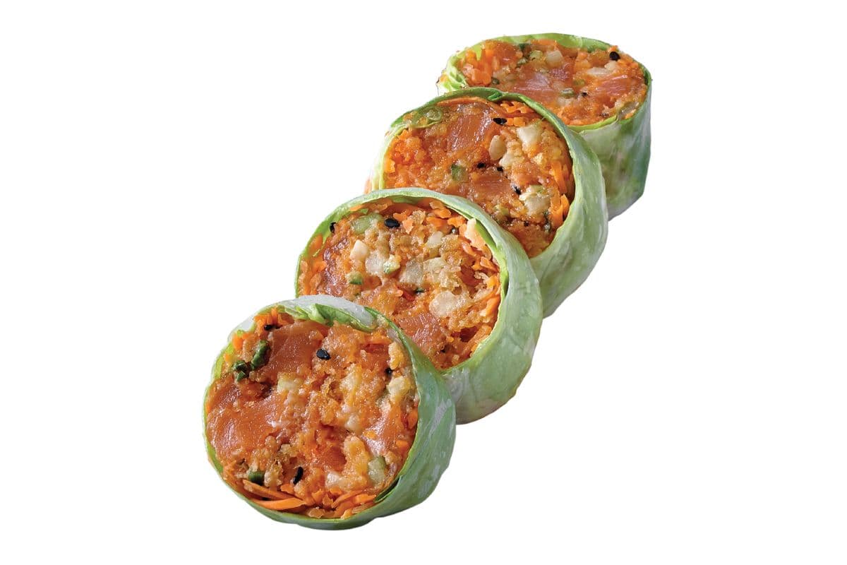 Maki de tartare au saumon / Tartare Maki Salmon (4 mcx / 4 pcs)