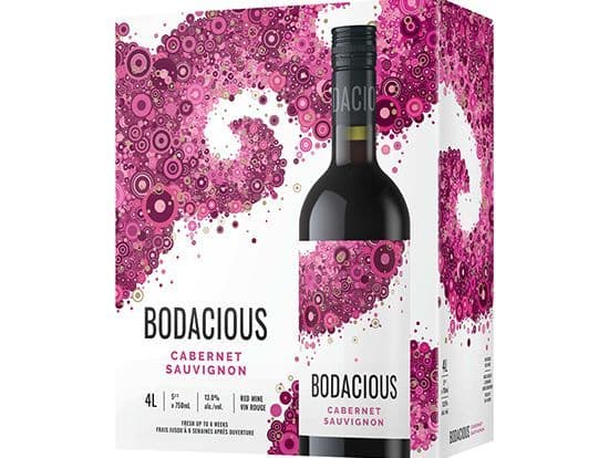 Bodacious Cab Sauv, 4L red wine (13.0% ABV)