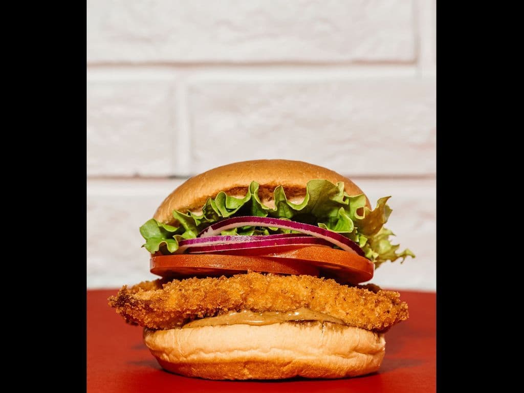 Trio Burger Poulet Salade Tomate oignons
