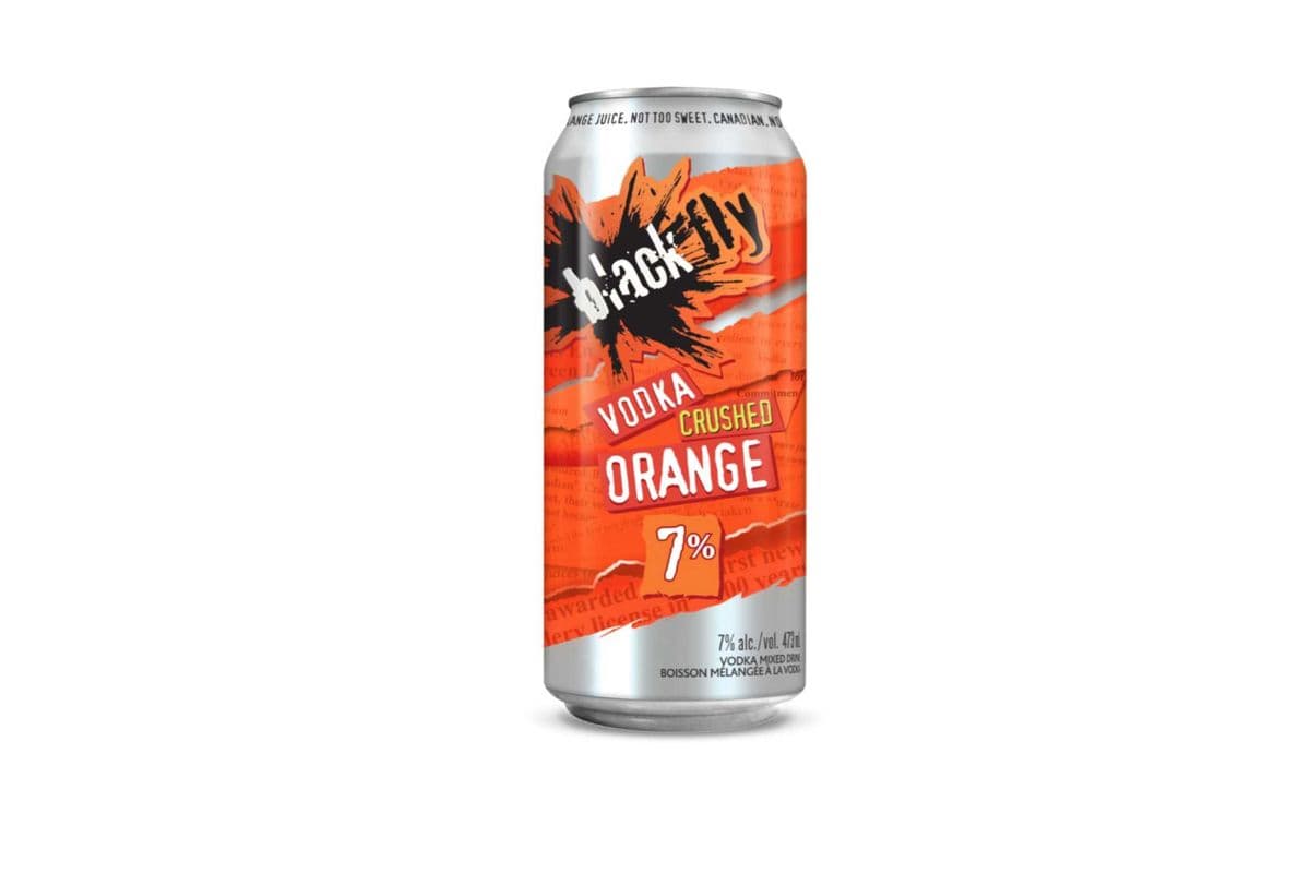 Black Fly Vodka Crushed Orange (1 x 473ml cans)