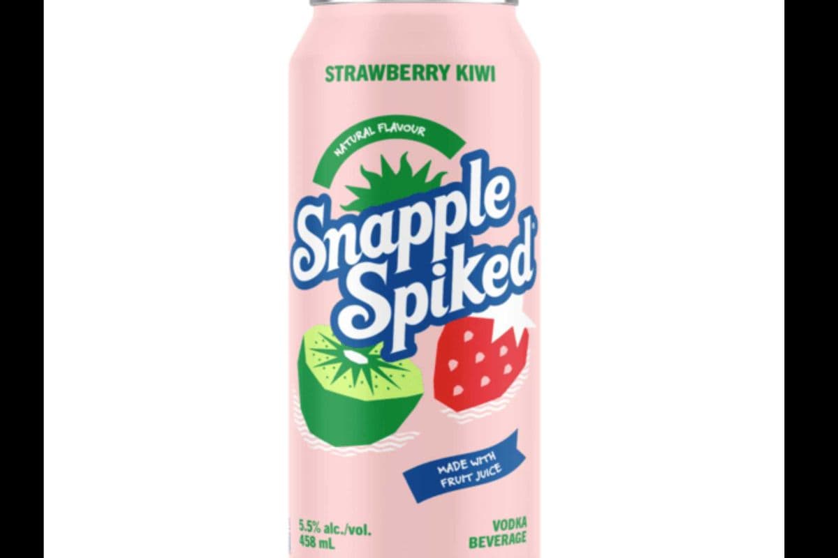 Snapple Spiked Tea Kiwi Strawberry (1 x 458 ml)