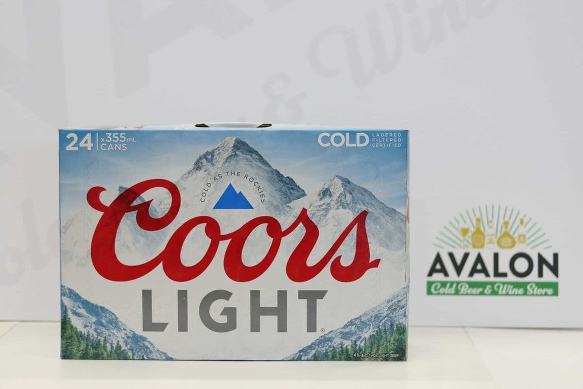 Coors Light 24pk Can (24 x 355ml)