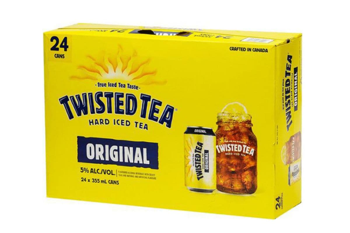 Twisted Tea Original Hard Iced Tea 24*355ml (1 x 355ML)