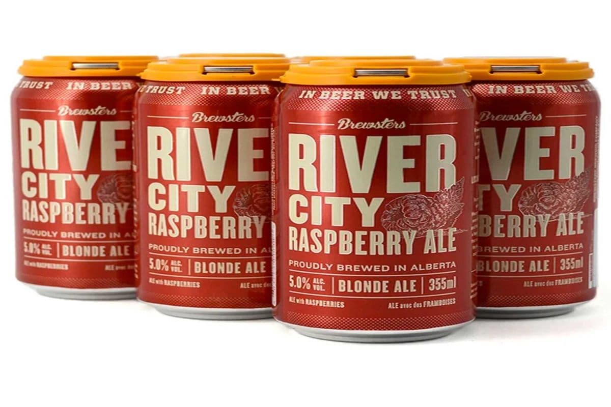 Brewsters River City Raspberry Ale (6 x 355 ml Cans)