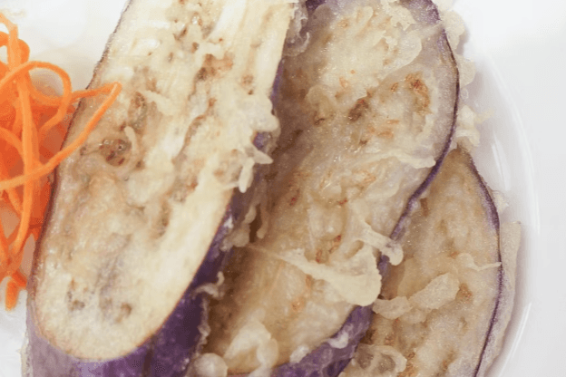 Eggplant Tempura (8 Pieces)