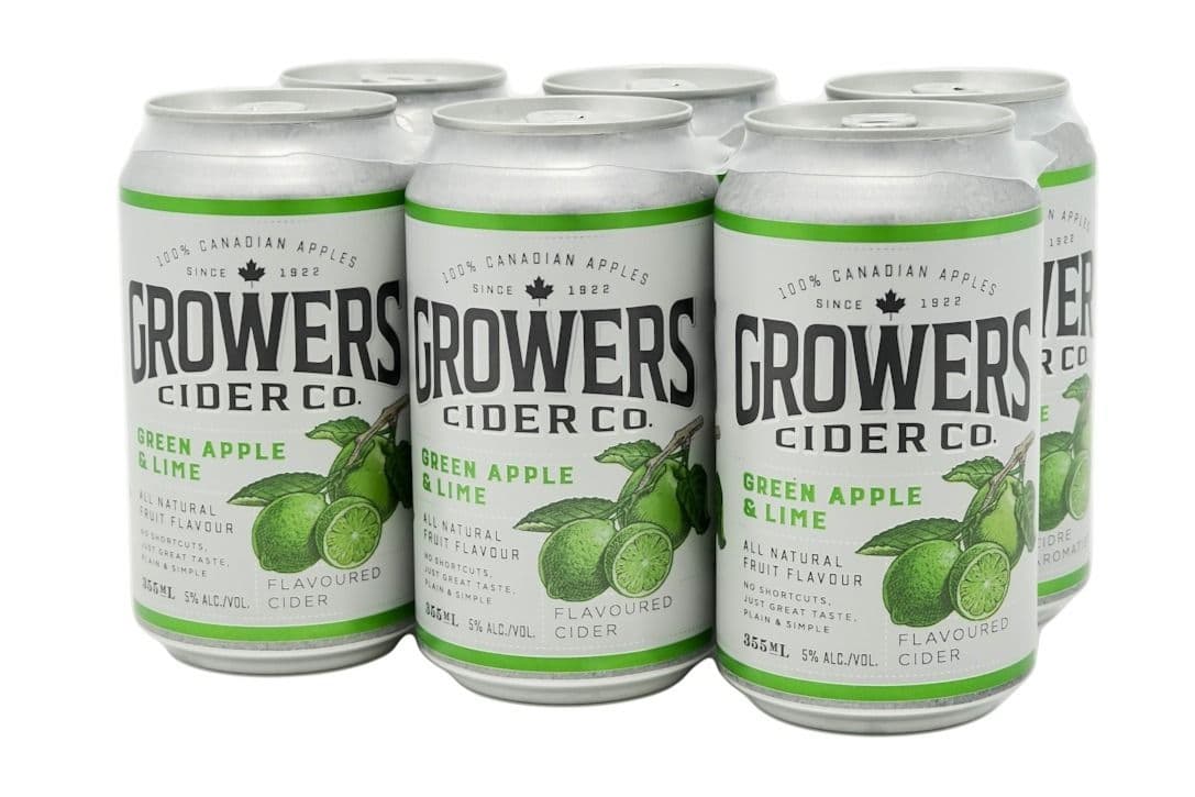 Growers Apple Lime (6 x 355 ml cans)