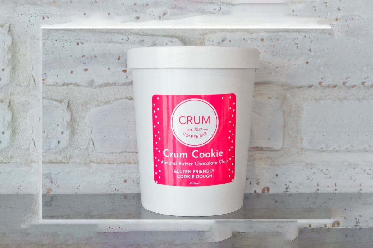 Gluten Friendly Cookie Dough - CRUM Cookie (Almond Butter Chocolate Chip Cookie)