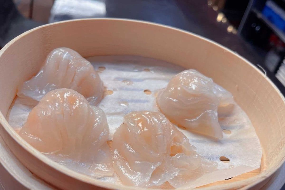 D1. Steamed Shrimp Dumplings (4pcs) 虾饺