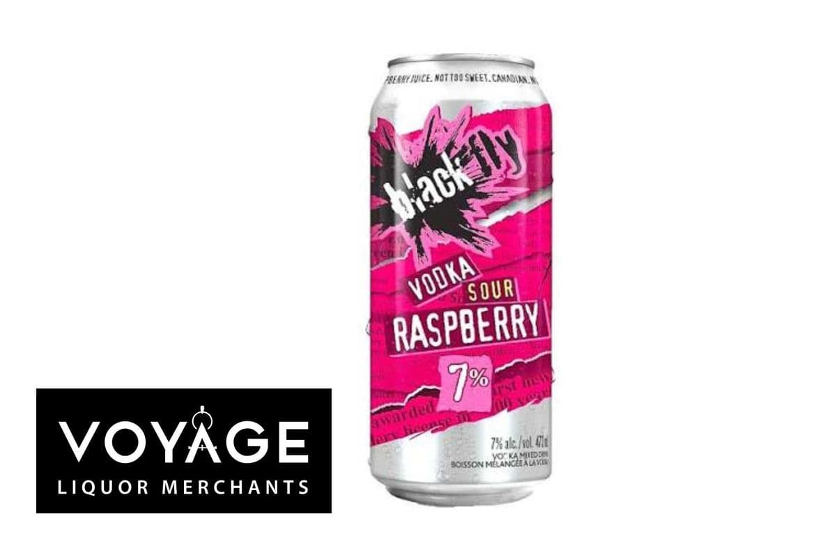 Black Fly Sour Raspberry* (1 x 473 ml)