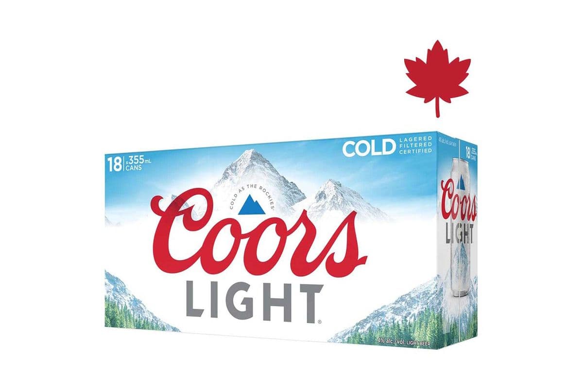 Coors Light (18 x 355 ml)