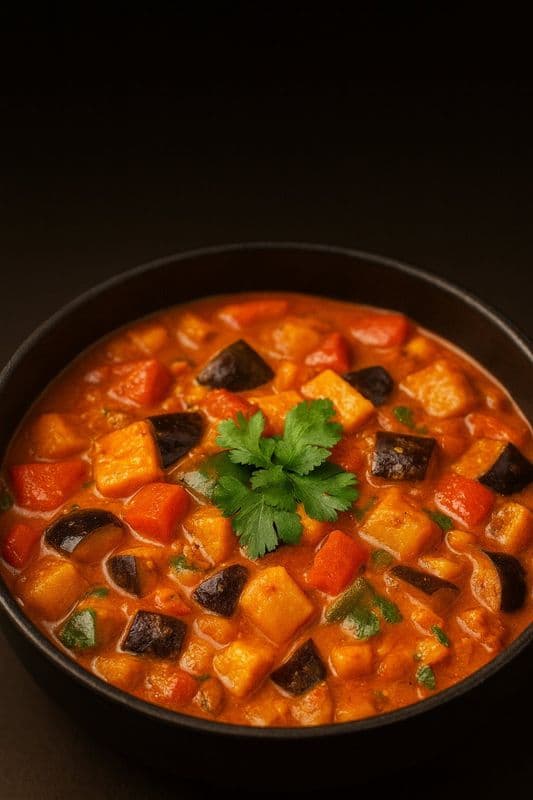 EggPlant Curry / Curry d’aubergine