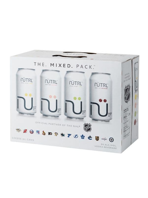 Nutrl Vodka Soda Mix (12 x 355 ml)