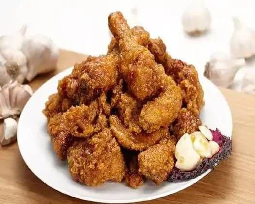 Soy Garlic Chicken (Poulet à l'ail avec la sauce de soja)
