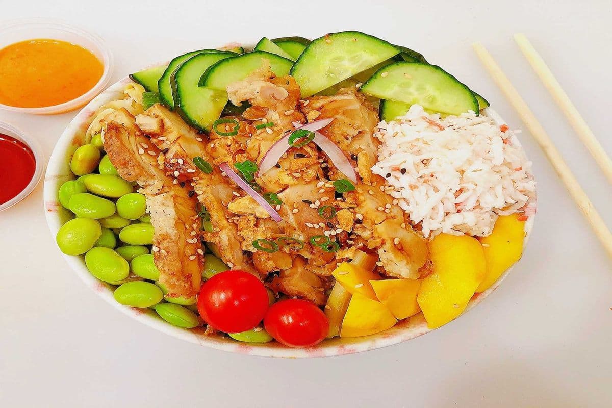 Chicken Poke Bowl