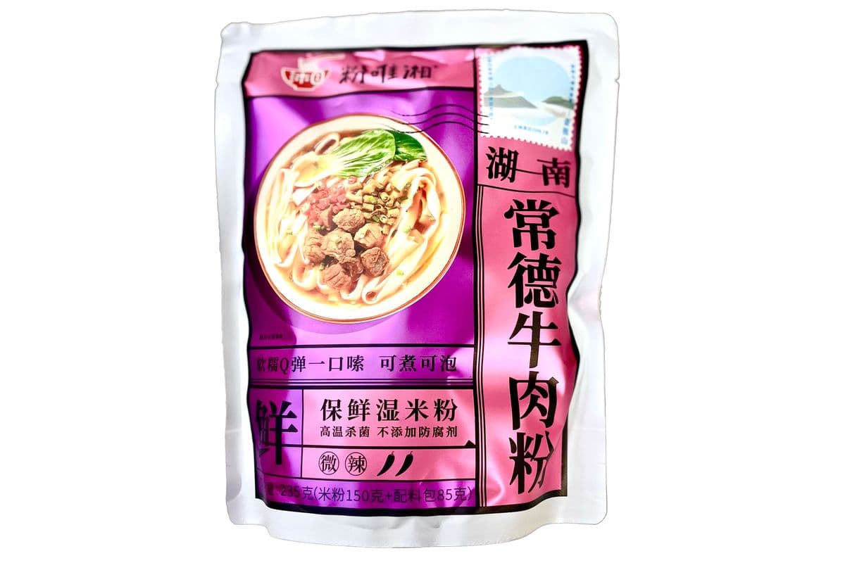 Fenweixiang Changde Rice Noodles-Beef Flavor(235g) 粉唯湘 牛肉粉