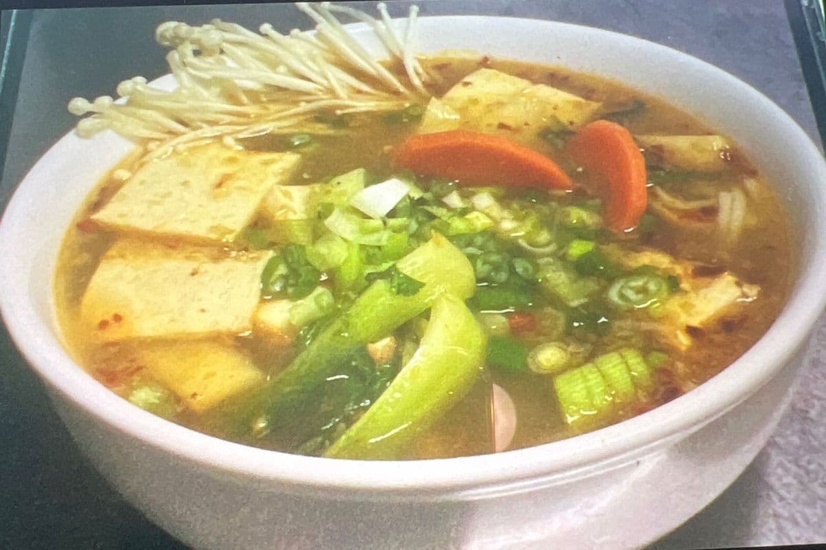 19. Special Vegetarian Spicy Noodle Soup