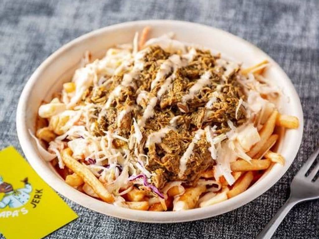 Curry Chicken Poutine