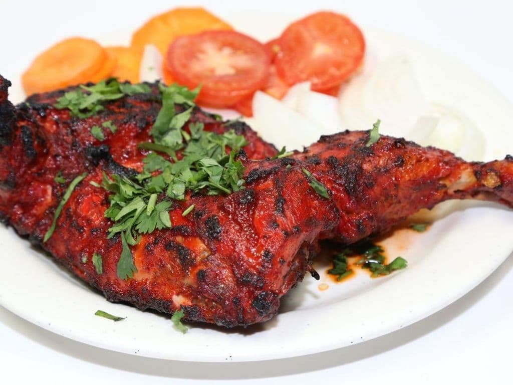 Tandoori Chicken Leg Kabob
