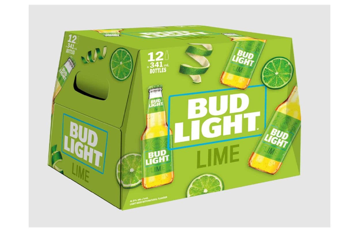 Bud Light Lime (12 x 341 ml Bottles)