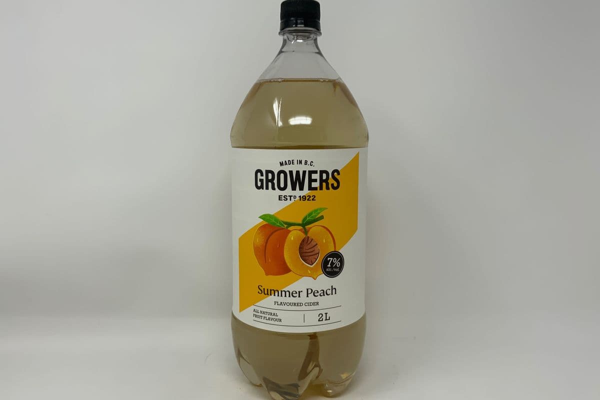 GROWERS CIDER -PEACH (1 x 2L)