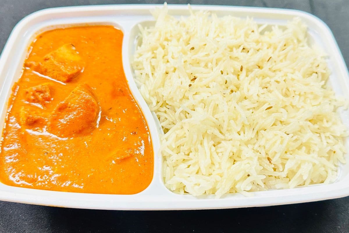 Butter Chicken & Rice (1 person meal)