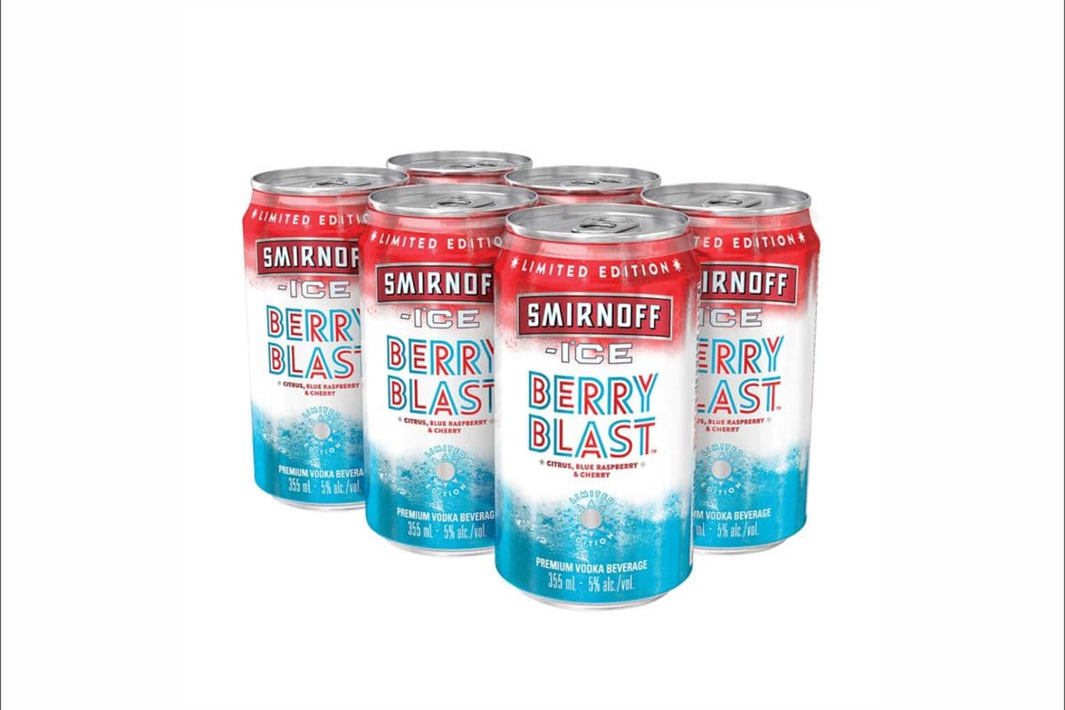 Smirnoff Ice Berry Blast (6 Pack) (6 x 355ml)