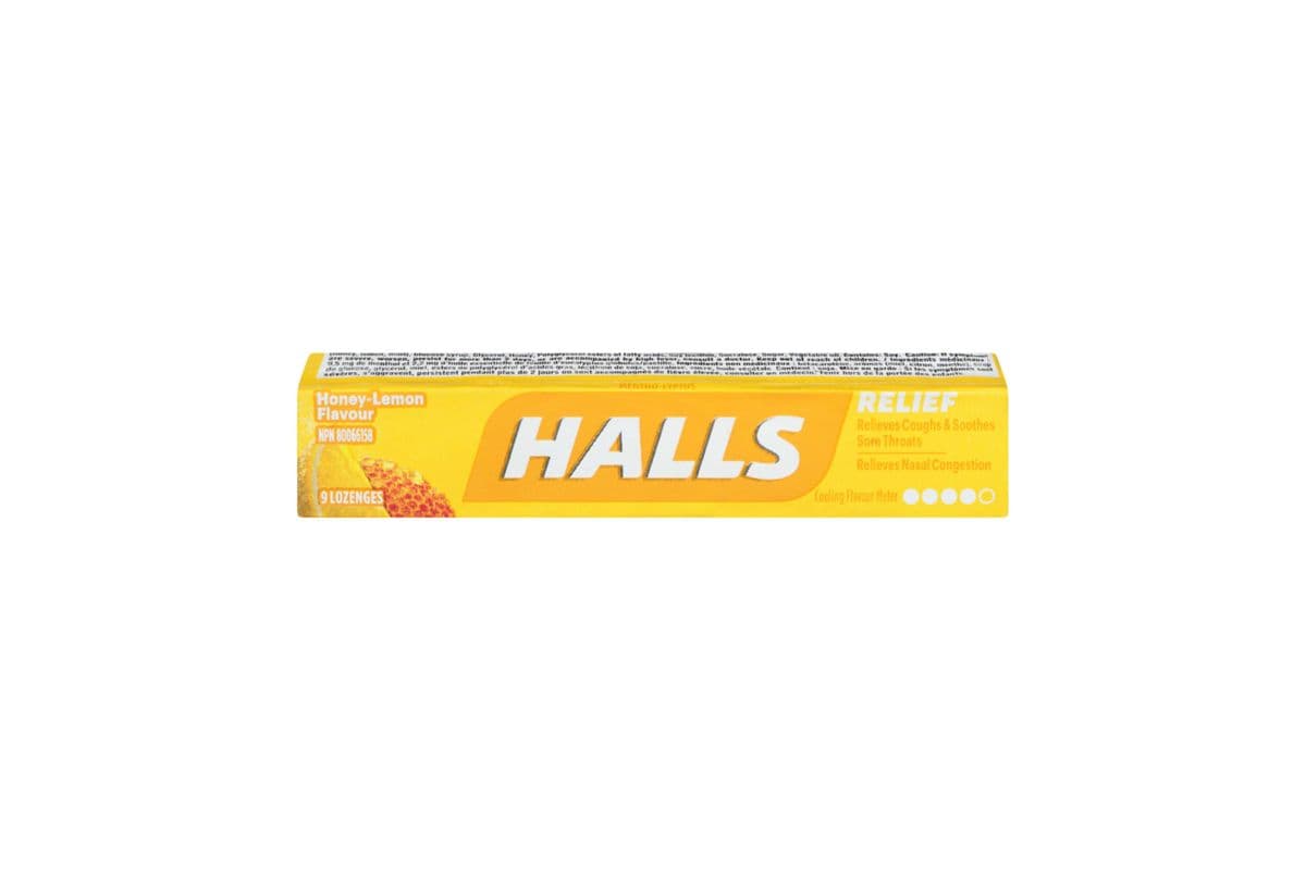Halls Honey & Lemon