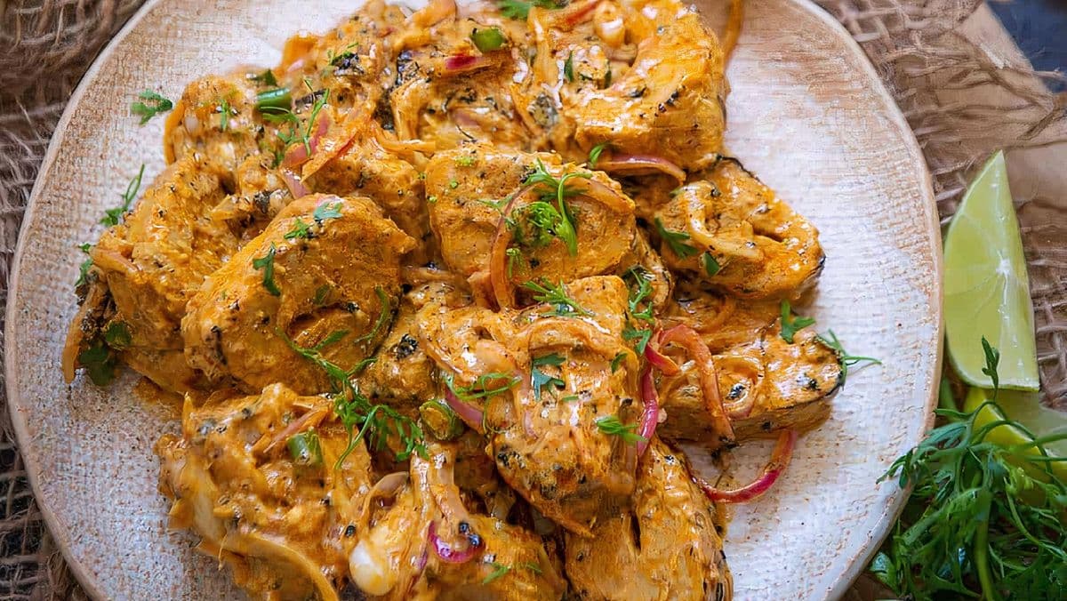 Tandoori Soya chaap