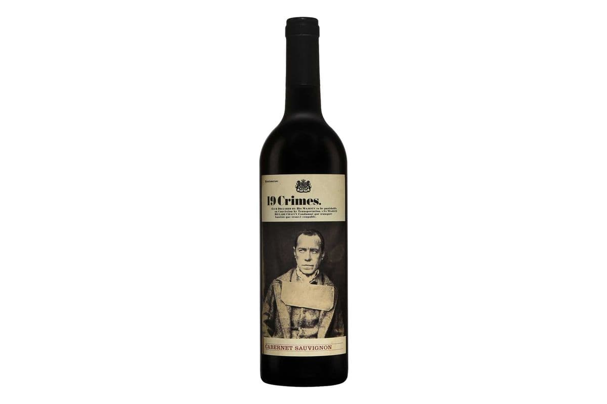 19 Crimes Cabernet Sauvignon (Aus) (1 x 750ml)