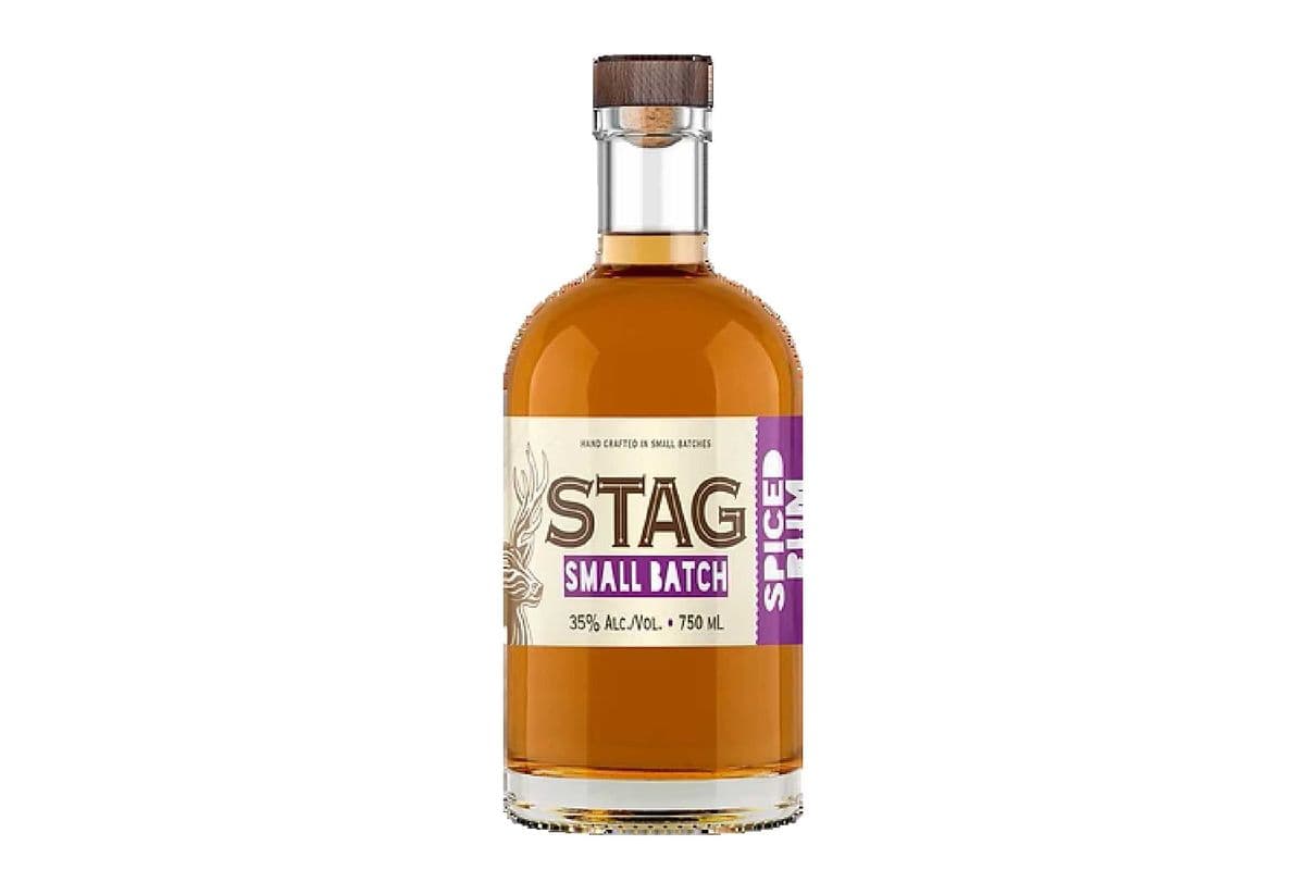 STAG Spiced Rum-750ml (1 x 750ml)
