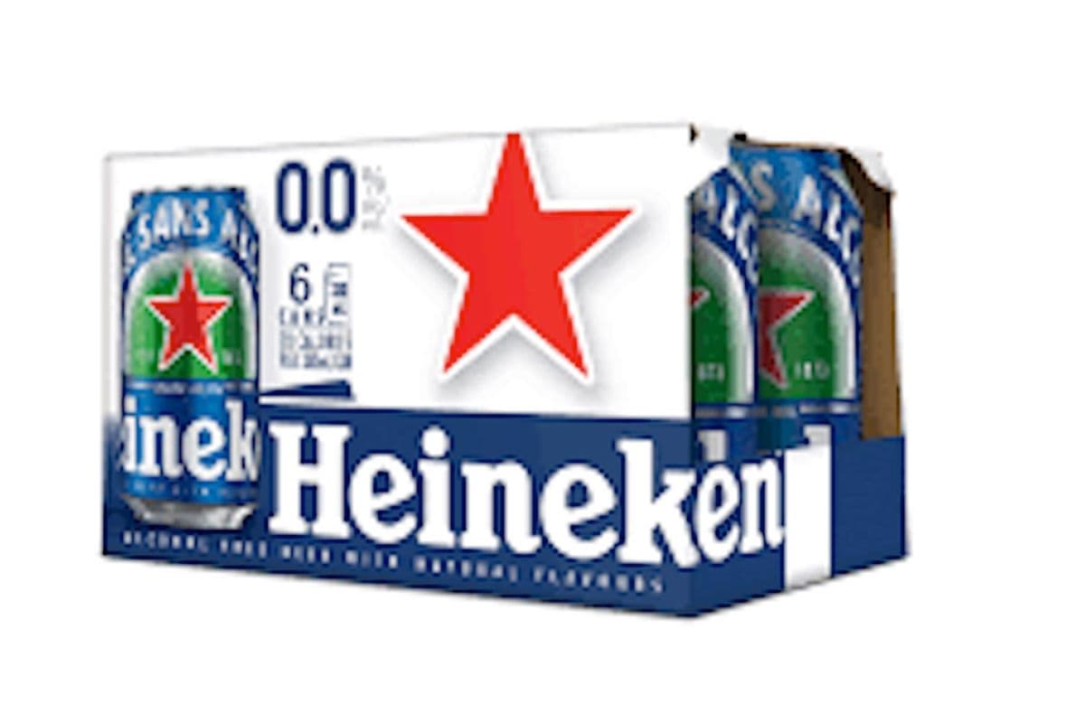 HEINEKEN 0.0 6 CANS BEER (355ML)