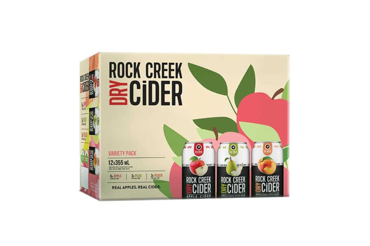 Rock Creek Cider Variety Pack (12 Packs) (12 x 355ML)