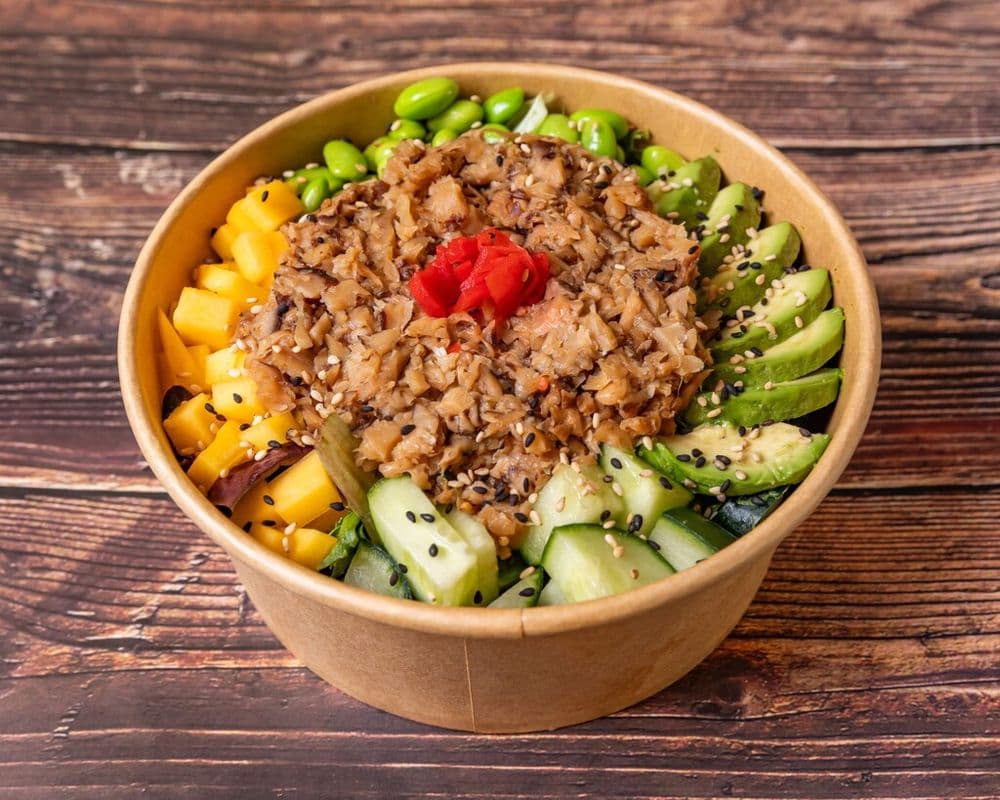Poke shiitake / Shiitake poke