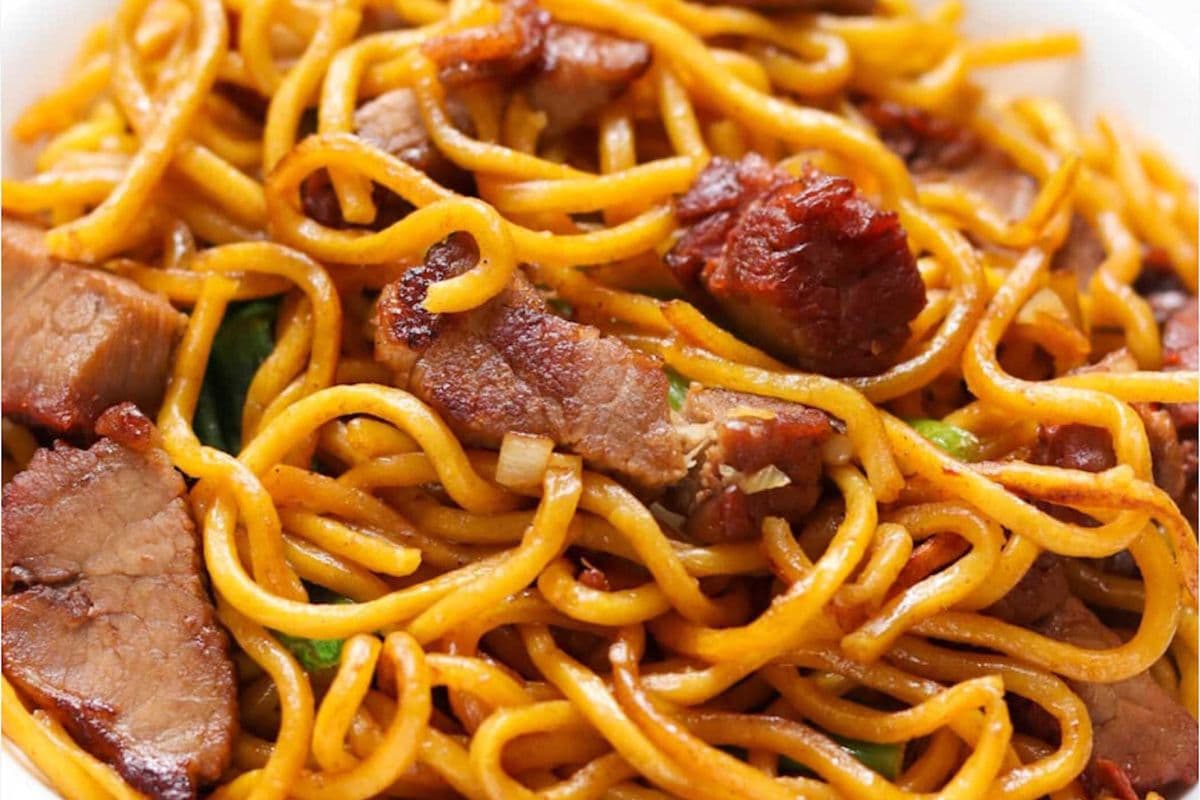 Roast Pork Lo Mein