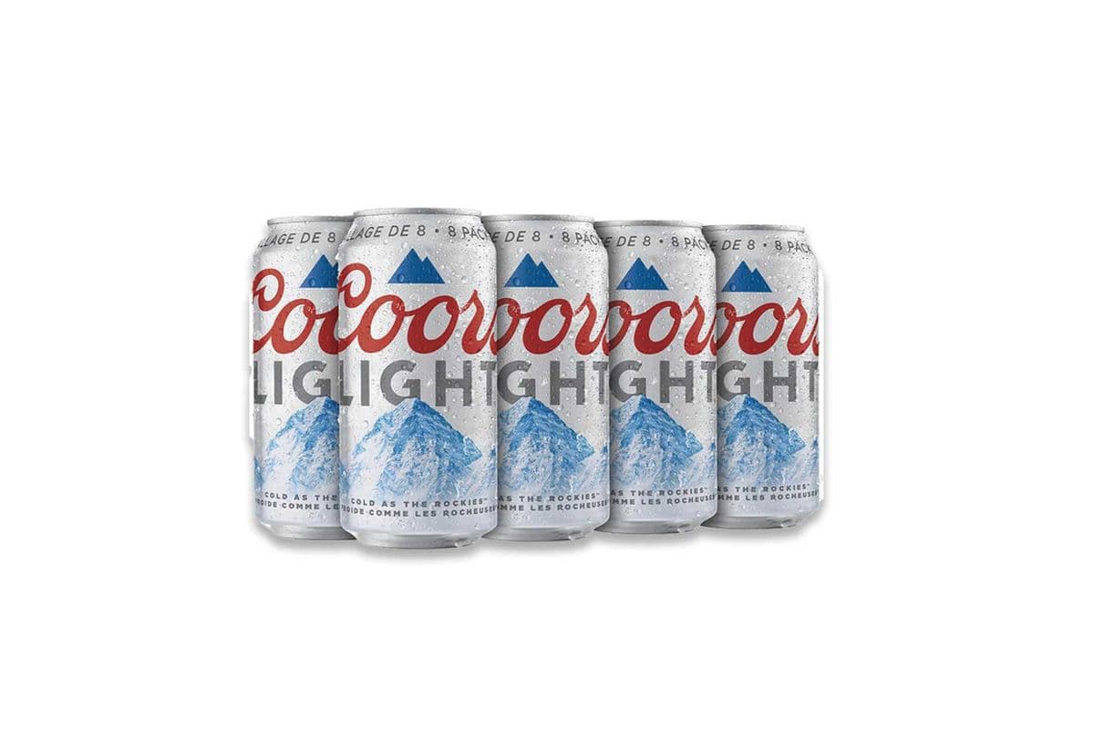 Coors Light (8 x 355 ml Cans)